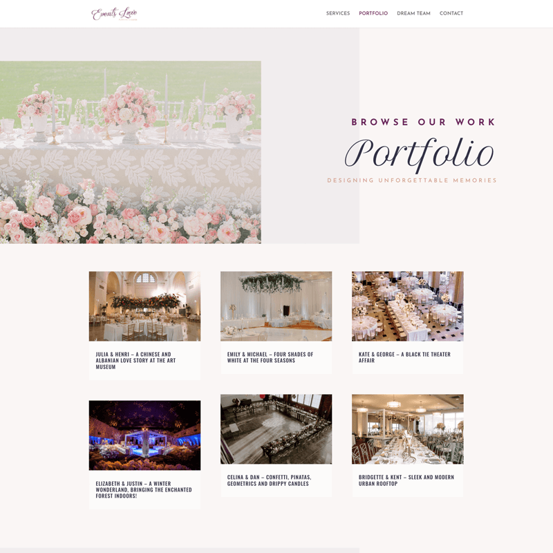 Events Luxe and KPH project highlights